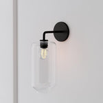 Load image into Gallery viewer, Lumivelle Pebble Sconce - Stylish Wall Light - Glass &amp; Metal, Energy Efficient
