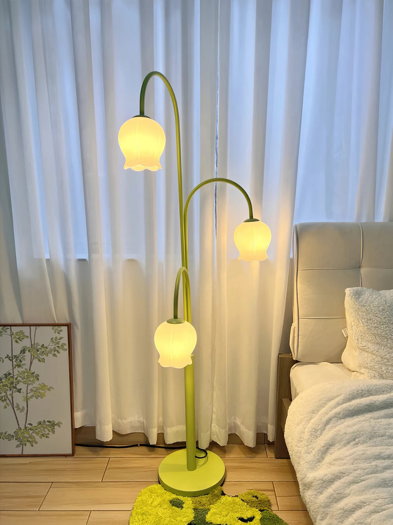 Lámpara de pie Bell Orchid