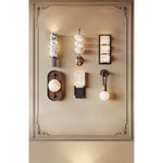 Bild in Gallery-Viewer laden, Bezel Alabaster Wandleuchte