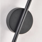 Cargar imagen en el visor de la Galería, Lámpara de Pared Moderna de Aluminio Negro