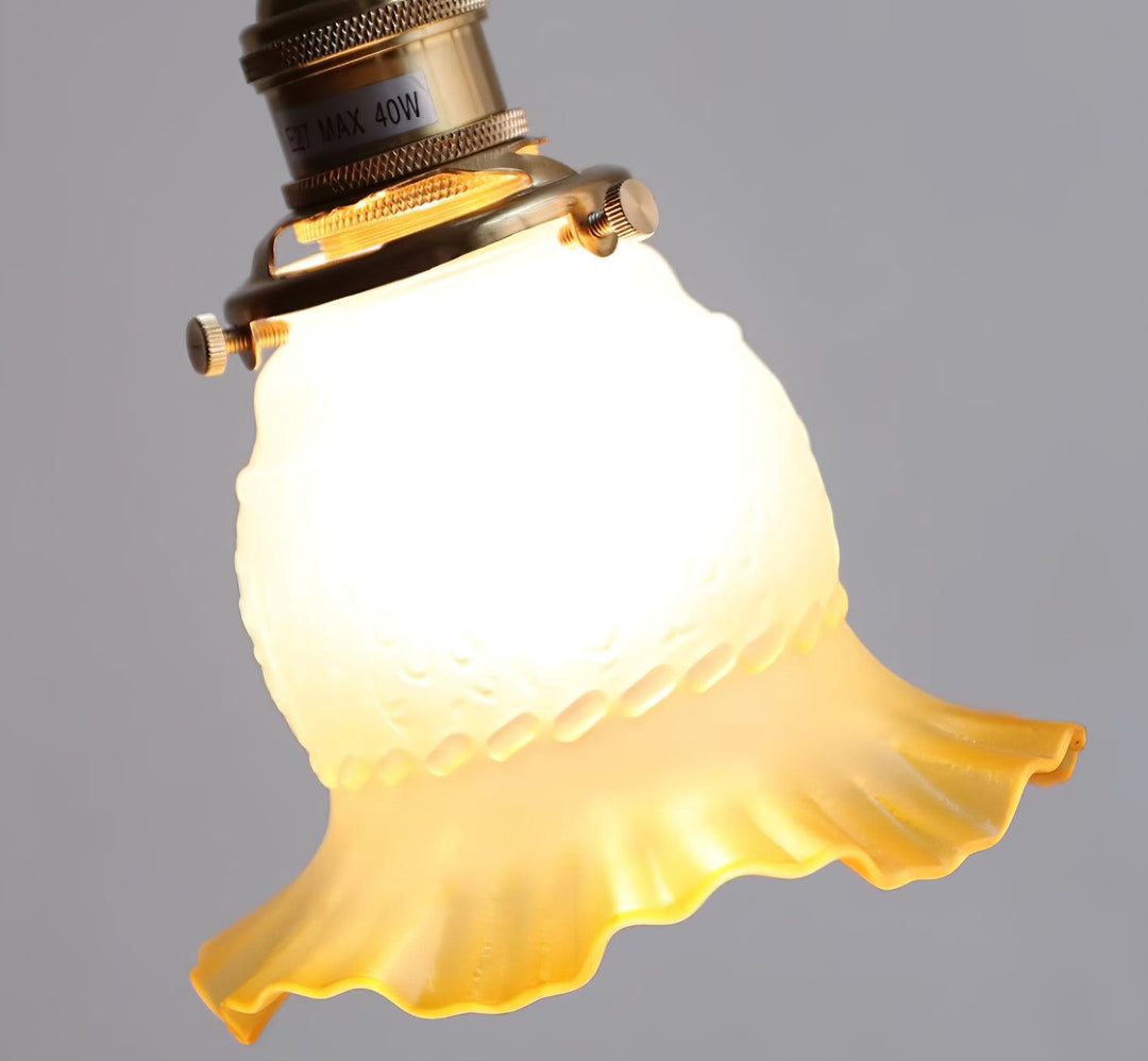 Lámpara colgante Tulipanes