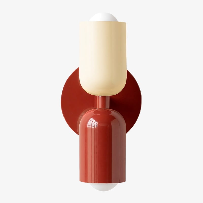 Aplique de Pared Nórdico Minimalista Symra - Lámpara de Pared Moderna de Doble Dirección para Espacios Interiores N47