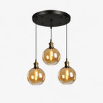 Load image into Gallery viewer, Industrial Glass Pendant Light