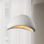 Load image into Gallery viewer, Curved Polystyrene Plug-In Pendant Light