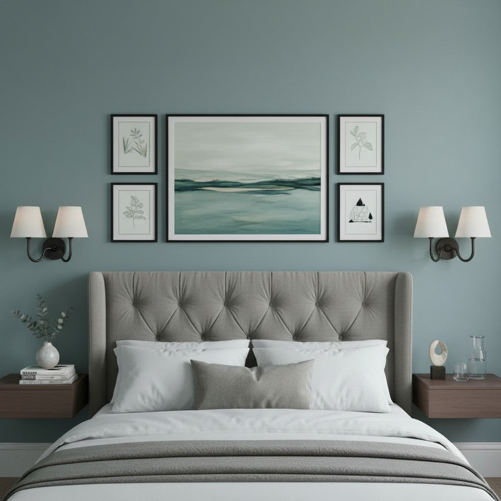 Aplique de pared Luvora con pantalla de tela y pantalla de tambor - Aplique plisado clásico