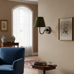 Load image into Gallery viewer, Luvora Fabric Shade Wall Sconce with Drum Shade - Classic Pleated Sconce Light