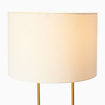 Bild in Gallery-Viewer laden, Luma Industrielle Moderne Tisch- und Stehlampe mit Weichem Stoffschirm – Zeitgenössische Beleuchtung für Zuhause und Büro