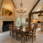 Load image into Gallery viewer, Cascading Crystal Basket Grand Chandelier