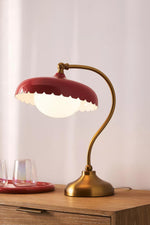 Load image into Gallery viewer, Rayla Scallop Task Lamp – Retro Task Lighting with Style
