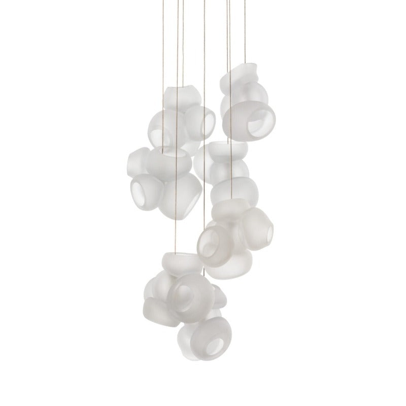 Suspension en verre traité
