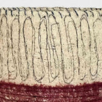 Cargar imagen en el visor de la Galería, Close detail of the handwoven loofah fiber shade texture