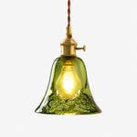 Cargar imagen en el visor de la Galería, Green Vase glass pendant light