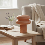 Load image into Gallery viewer, Coloria Opal Glass Table Lamp – Modern Minimalist Lighting for Bedroom
