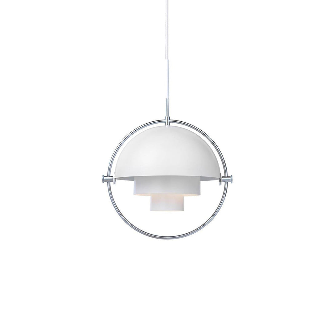 Adjustable Metal Hemisphere Plug-In Swag Pendant