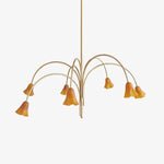 Bild in der Galerieansicht laden, Bellina Modern Blooming Flower Chandelier – Soft Ambient Lighting for Contemporary Spaces
