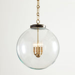 Load image into Gallery viewer, Sterling Minimalist Glass Pendant Collection - Vintage Brass Lighting Design
