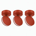 Charger l'image dans la visionneuse de galerie, Terracotta SPECTRA set of 3 LED ceiling and wall lights