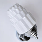 Bild in Gallery-Viewer laden, White stepped glass shade detail
