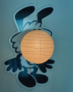 Bild in Gallery-Viewer laden, White Washi Paper Plug-In Pendant