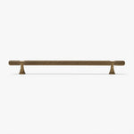 Cargar imagen en el visor de la Galería, Total 284 mm hole spacing 224 mm antique brass cabinet pull