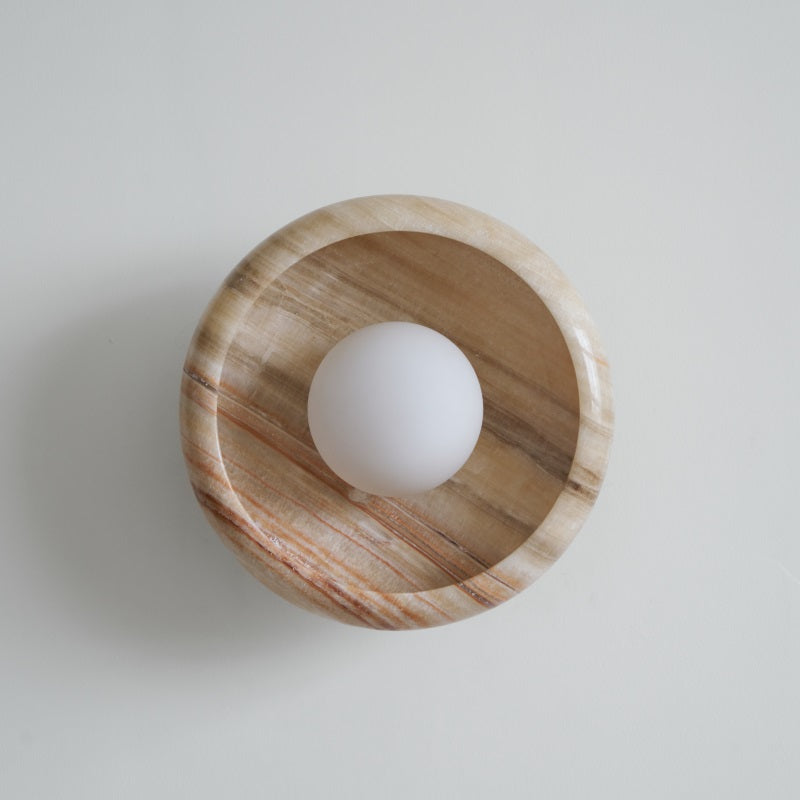 Lampe murale en marbre Piedra