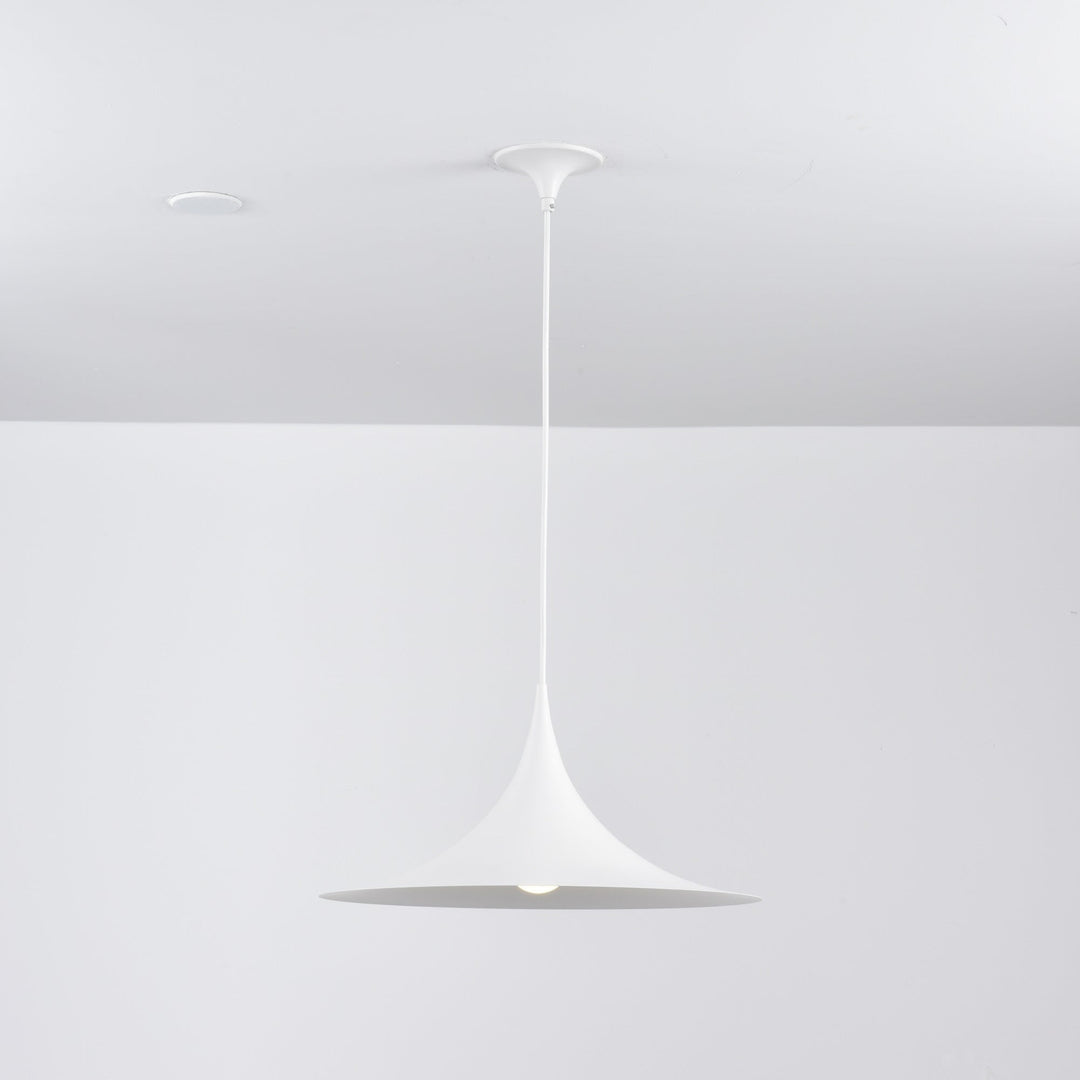 Arch-Shaped Aluminum Plug-In Pendant Light