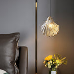 Bild in Gallery-Viewer laden, Hand-Blown Glass Brass Plug-In Swag Pendant