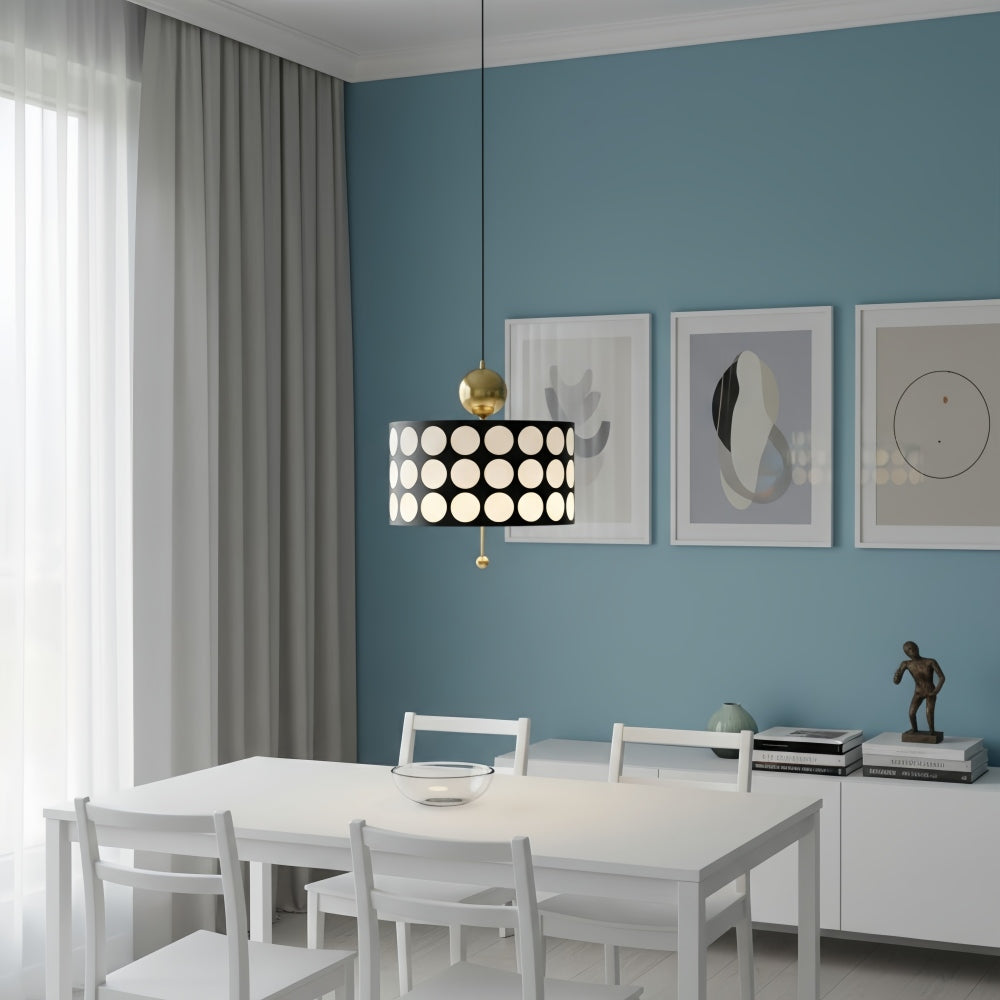 Dotrelia Grid Pendant Light - Modern Acrylic Lamp for Dining Room