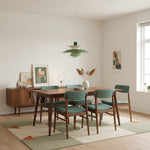 Bild in Gallery-Viewer laden, Layora Moderne Skandinavische Hängelampe – Mehrfarbiges Aluminium-Design für Ess- und Wohnzimmer N38