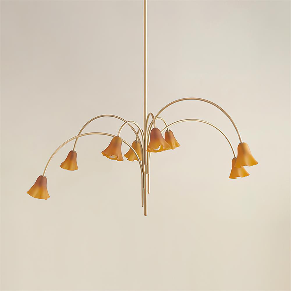 Bellina Modern Blooming Flower Chandelier – Soft Ambient Lighting for Contemporary Spaces