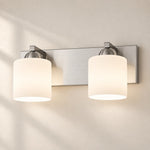 Charger l'image dans la visionneuse de galerie, brushed nickel 2 opal