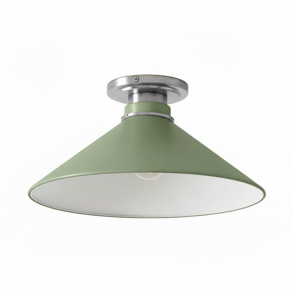 Aurenza Modern Industrial Flush Mount – Elegant Ceiling Lamp for Residential Interiors