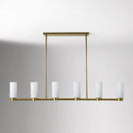 Load image into Gallery viewer, Rivora Fluted Glass Chandelier – Elegant Ribbed Lasting Design
