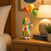 Figurine displayed on a bedside table