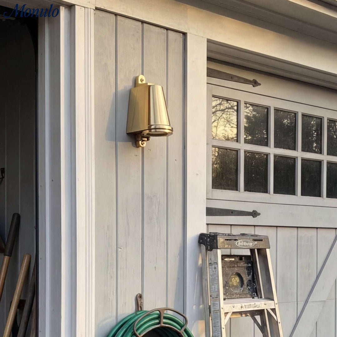 Industrial Outdoor Wall Light – Waterproof Sconce with Bluebell Shape