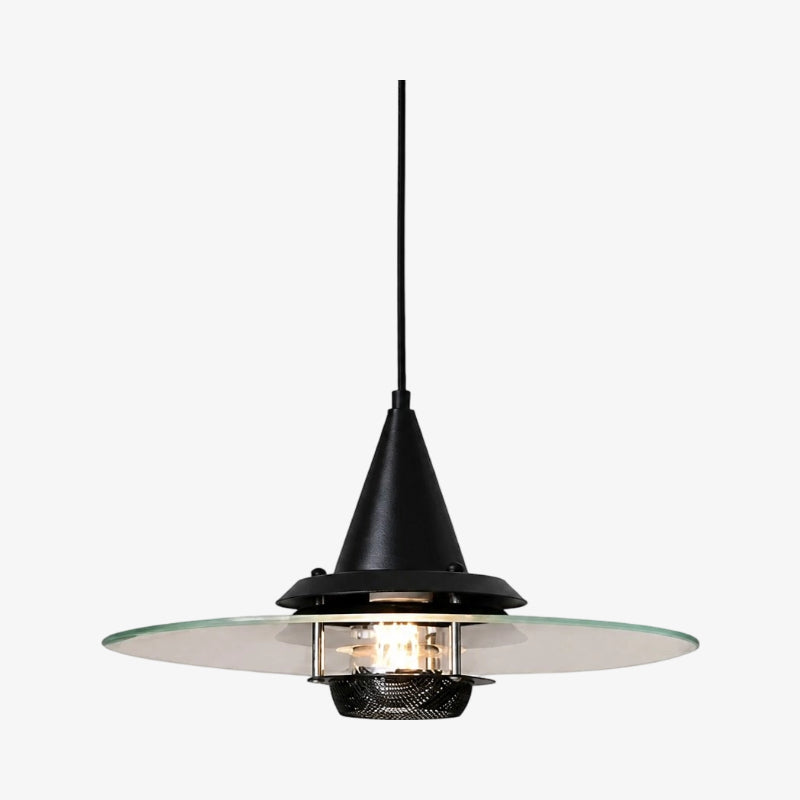 Moxellan Vintage Pendant Light – Modern UFO Pendant Lamp for Dining Room, Studio and Bar