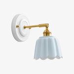 Bild in Gallery-Viewer laden, Cienax Retro Ceramic Flower Wall Sconce for Bedroom or Living Room
