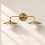 Charger l'image dans la visionneuse de galerie, Sculptural Multi-Head Design Metal Glass Wall Light