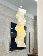 Charger l'image dans la visionneuse de galerie, Textured Washi Paper Swag Pendant Light