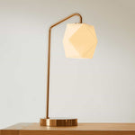 Cargar imagen en el visor de la Galería, Lámpara de mesa de cristal facetado geométrico luminoso Talvior
