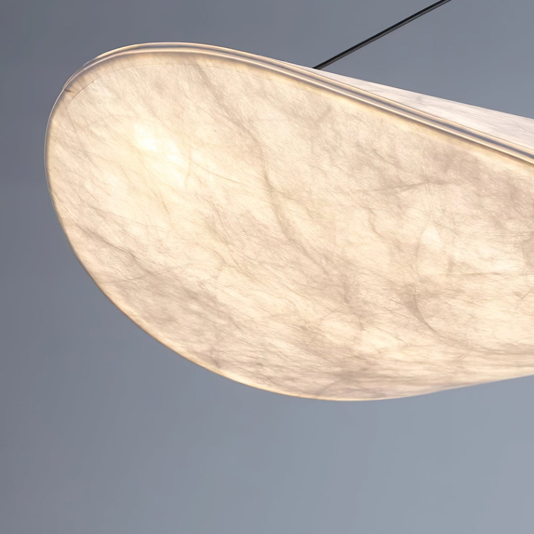 Cloudlike Mulberry Silk Plug-In Pendant Light
