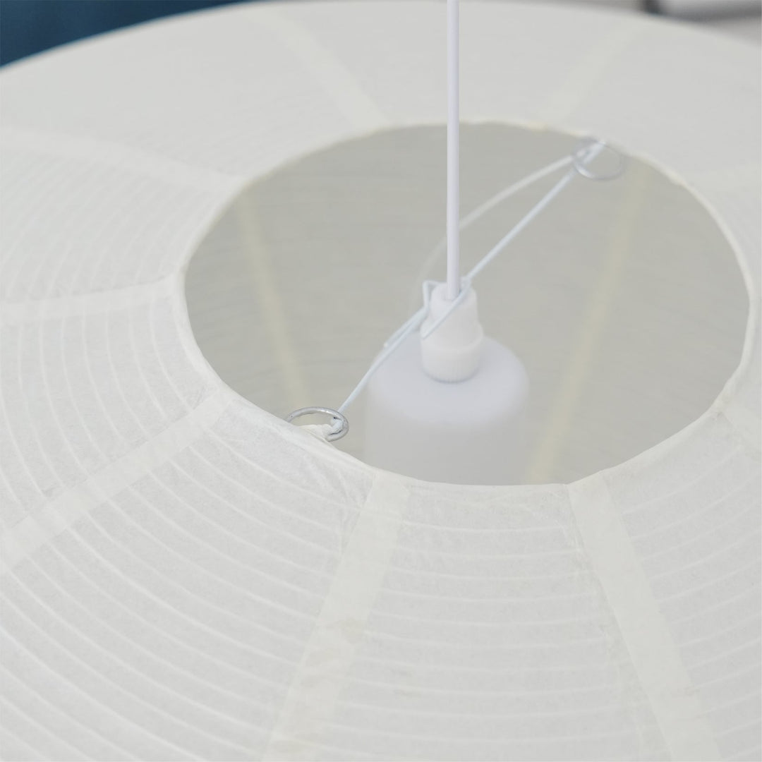 Mulberry Paper Plug-In Pendant Light