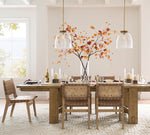 Load image into Gallery viewer, Auria Glass Dome Pendant Light – Clear Glass Elegance For Any Space

