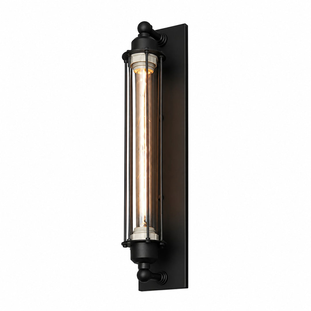 Brushed Silver Linear Wall Light