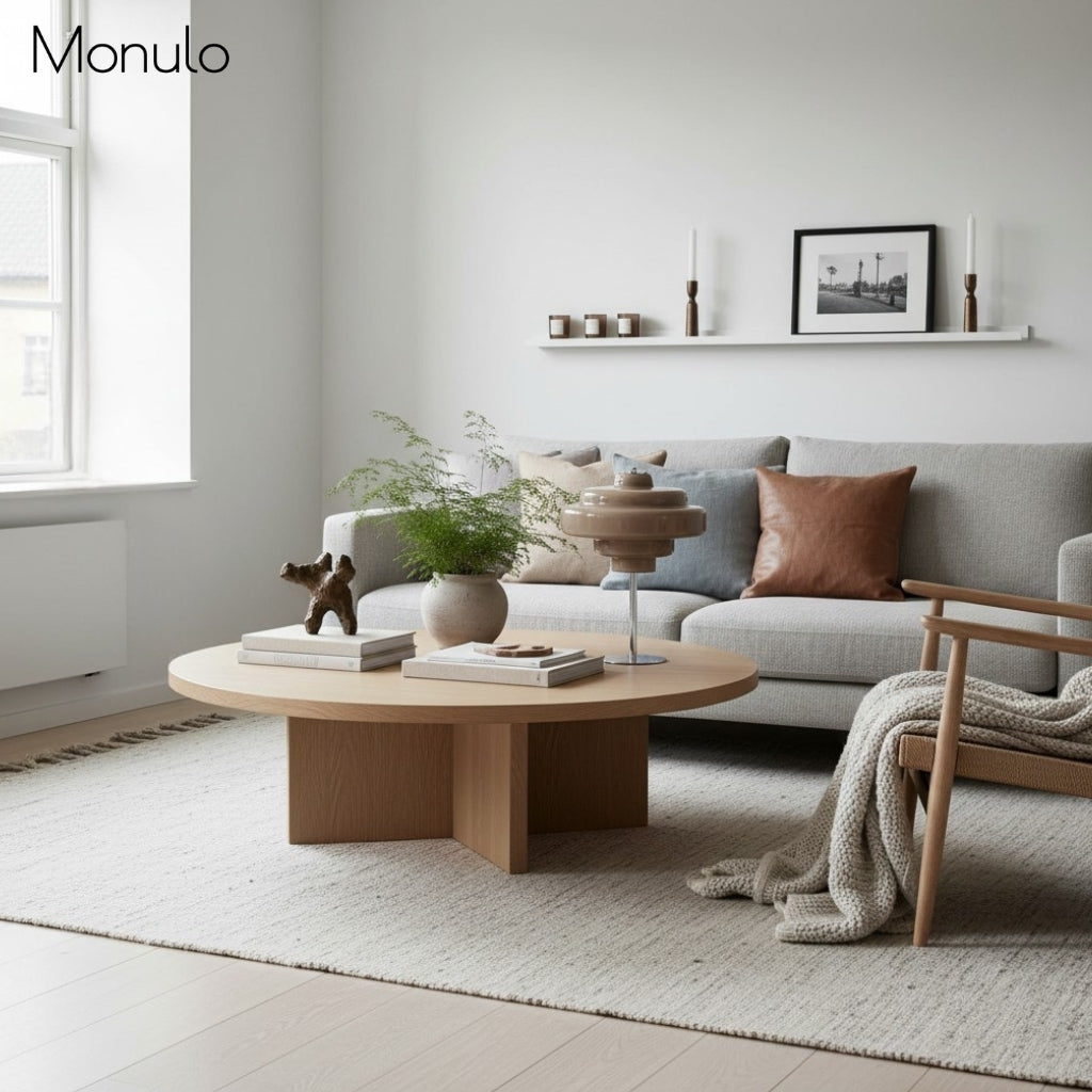 Koloro Glas Tischlampe – Moderne gestufte Lampe für Wohn- oder Arbeitsbereiche