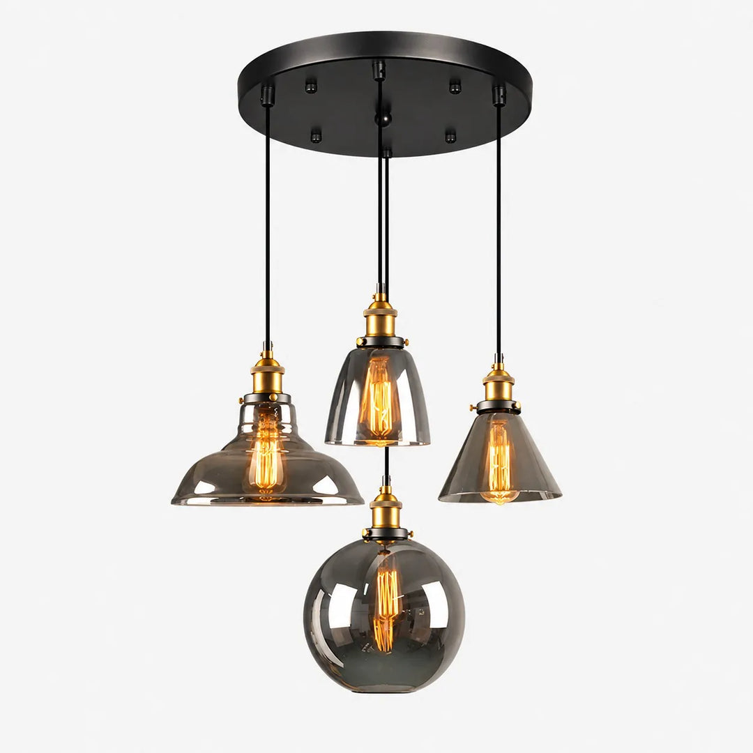 Minimalist Glass Pendant Light