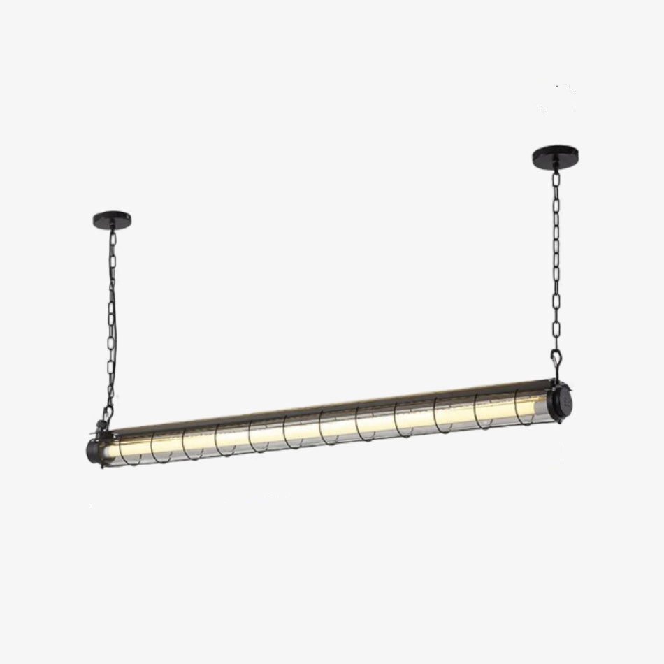 Driscoll Minimalist Linear Chandelier for Modern Living Spaces