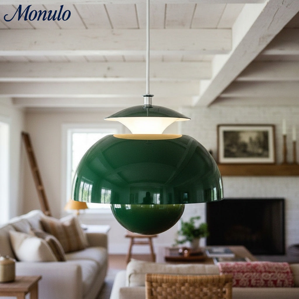 Suspension florale en métal sculptural Orin Nordic, adaptée aux chambres, cuisines et salons