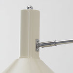 Cargar imagen en el visor de la Galería, Aplique de pared de metal blanco con brazo ajustable
