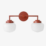 Charger l&#39;image dans la visionneuse de galerie, Opalume Glass Vanity Light - Vintage Inspired Bathroom Wall Lighting
